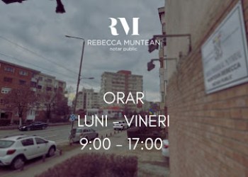 Birou Individual Notarial Muntean Rebecca
